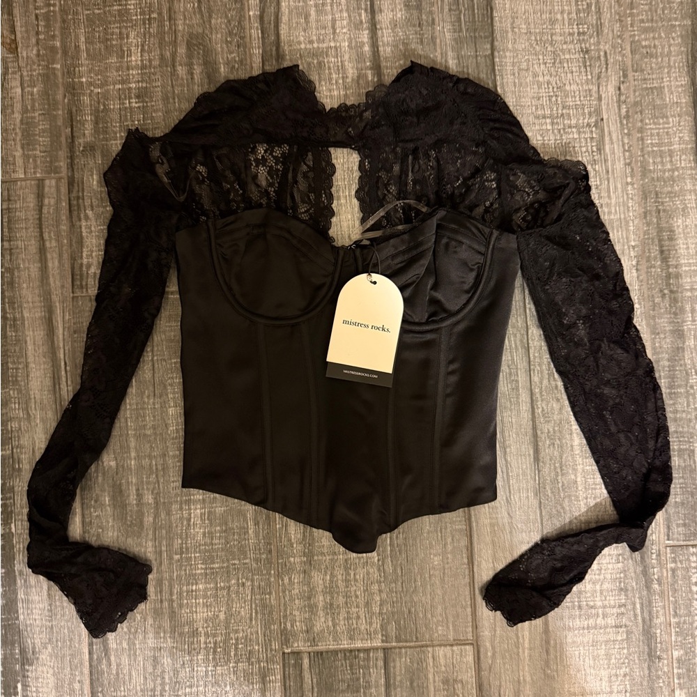 Mistress rocks corset
